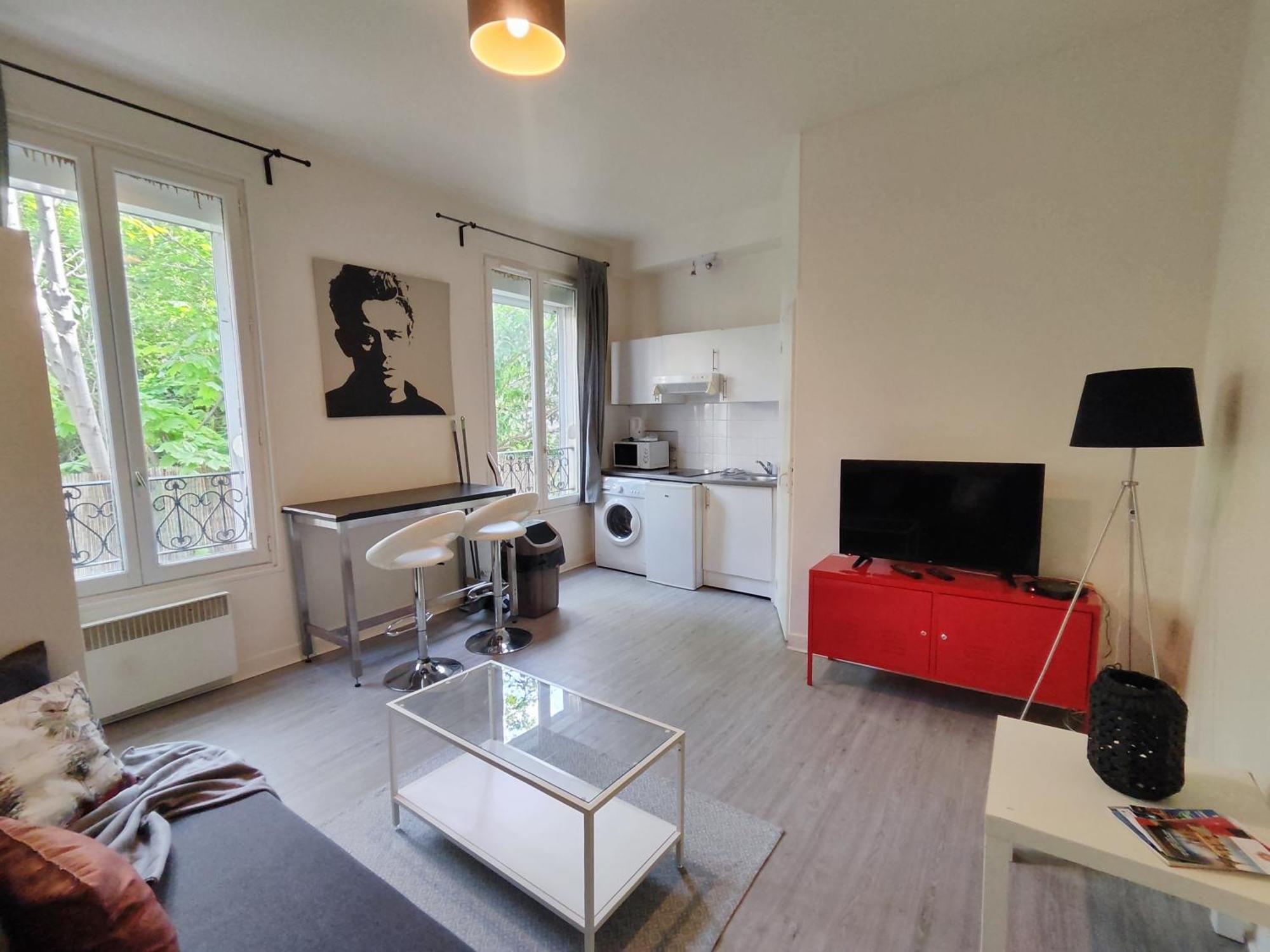 Charming Parisian Studio! Ivry-sur-Seine Exterior foto